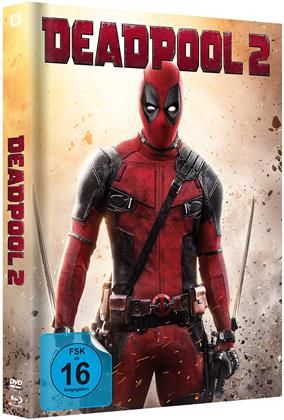 Deadpool 2 (2018) (Cover Character, Mediabook, 2 Blu-rays + DVD)