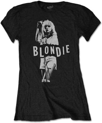 Blondie Ladies T-Shirt - Mic. Stand