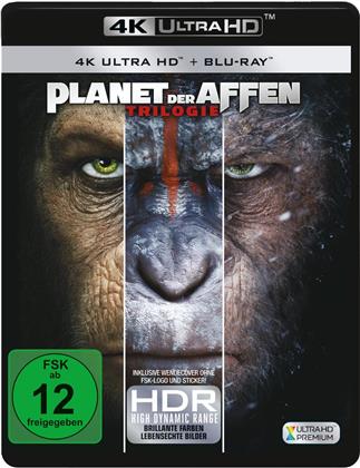 Planet der Affen - Trilogie (3 4K Ultra HDs + 3 Blu-rays)