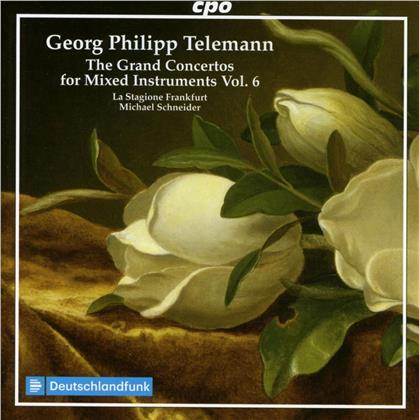Georg Philipp Telemann (1681-1767), La Stagione Frankfurt & Michael Schneider - Grand Concertos - Vol.6