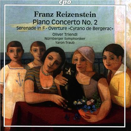 Franz Theodor Reizenstein (1911-1968), Yaron Traub, Oliver Triendl & Nürnberger Symphoniker - Piano Concerto No. 2, Serenade in F, Overture Cyrano