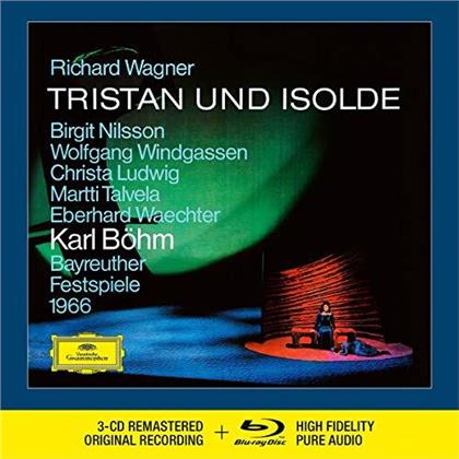 Richard Wagner (1813-1883), Karl Böhm, Birgit Nilsson, Wolfgang Windgassen, … - Tristan Und Isolde - Bayreuther Festispiele 1966 (3 CD + Blu-ray)