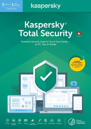 Kaspersky Total Security (3 PC) [PC/Mac/Android]