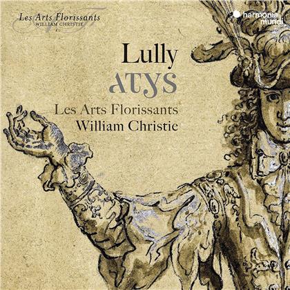 William Christie, Les Arts Florissants, Guy De Mey, Guillemette Laurens & Jean Baptiste Lully (1632-1687) - Atys (Harmonia Mundi, 2019 Reissue, 3 CD)