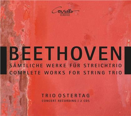 Trio Ostertag, Ludwig van Beethoven (1770-1827), Christian Ostertag, Katrin Melcher & Martin Ostertag - Complete Works For String Trio