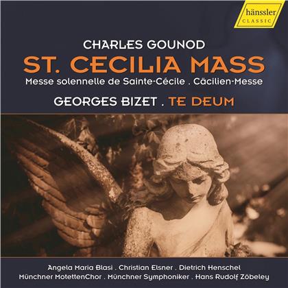 Charles Gounod, Georges Bizet (1838-1875), Hans Rudolf Zöbeley, Christian Elsner & Angela Maria Blasi - St Cecilia Mass / Te Deum