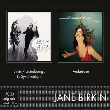 Jane Birkin - Coffret 2CD(Birkin/Gainsbourg:Le Symphonique&Arabe (2 CDs)
