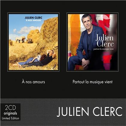 Julien Clerc - Coffret (A nos amours/Partout la musique vient) (2 CDs)