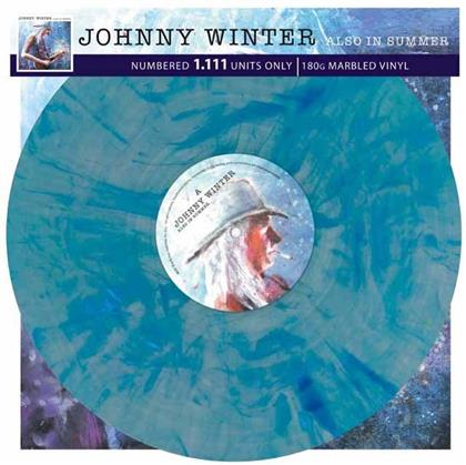 Johnny Winter - Also In Summer (Blue Vinyl, LP)