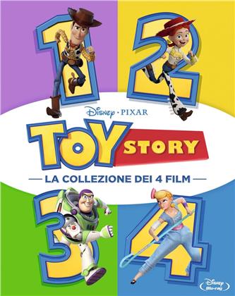 Toy Story 1-4 (Box, 4 Blu-rays)