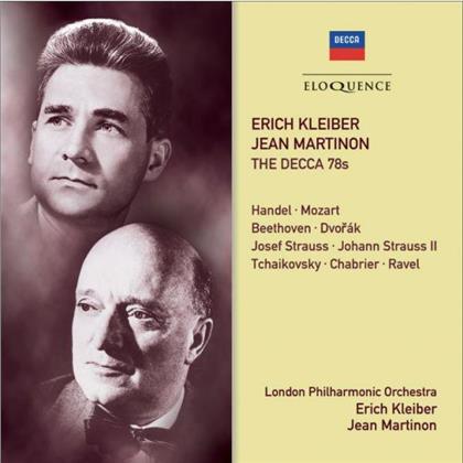 Erich Kleiber, Jean Martinon & The London Philharmonic Orchestra - The Decca 78S (2 CDs)