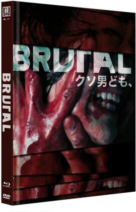 Brutal (2017) (Cover B, Limited Edition, Mediabook, Uncut, Blu-ray + DVD)