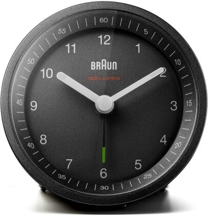 Braun Radio controlled Alarm Clock - BC07B-DCF - black