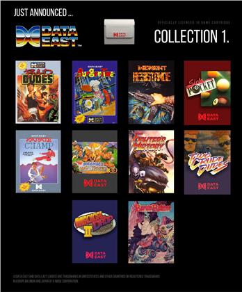 Blaze Evercade Data East Cartridge 1