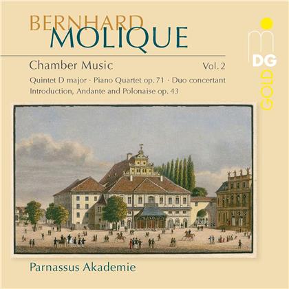 Parnassus Akademie & Wilhelm Bernhard Molique (1802-1869) - Chamber Music - Vol.2 - Quintet - Quartet - Duo Concertante