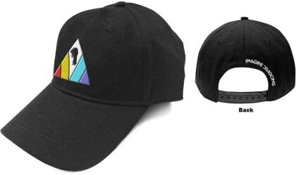 Imagine Dragons - ImagineDragons Triangle Logo (Black) Baseball Cap