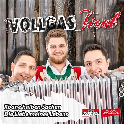 Vollgas Trio - Koane halben Sachen/Die Liebe meines Lebens