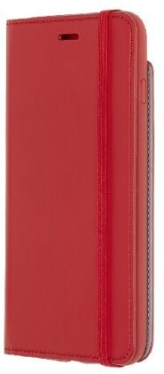 Classic Booktype Case Soft Touch red Iphone 6+/6s+/7+/8+