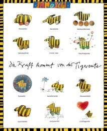 508798 Janosch Poster Die Kraft kommt von der Tigerente
