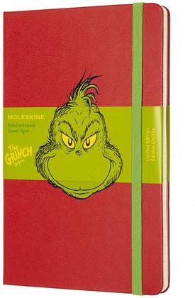 Dr. Seuss Large Ruled Red - 21 x 13 cm