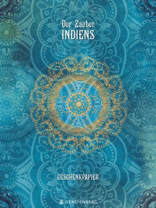 Der Zauber Indiens Geschenkpapier-Heft - Motiv Blaue Träume
