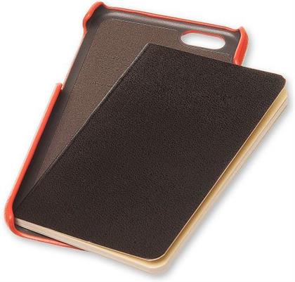 Moleksine Classic Hard Case For Iphone 7/7S - Peach Orange