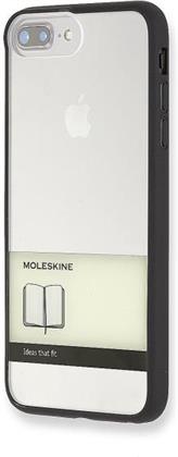 Moleskine Hard-Case. Ione 7plus, transparent elastic - black
