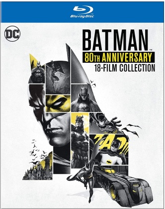 Batman - 18-Film Collection (Édition 80ème Anniversaire, 19 Blu-ray)