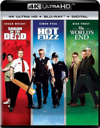 Shaun of the Dead / Hot Fuzz / The World's End - Cornetto Trilogy (3 4K Ultra HDs + 3 Blu-rays)