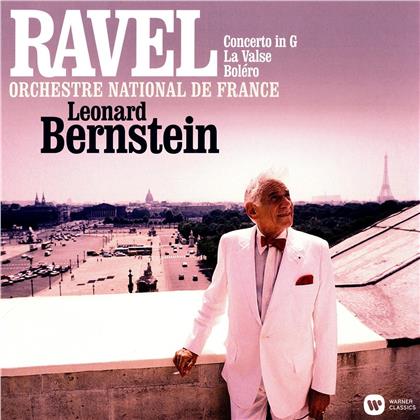 Leonard Bernstein (1918-1990), Maurice Ravel (1875-1937) & Orchestre National de France - Concerto in G / La Valse / Bolero (LP)