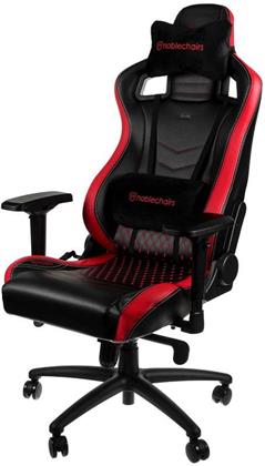 noblechairs EPIC - mousesport - black/red