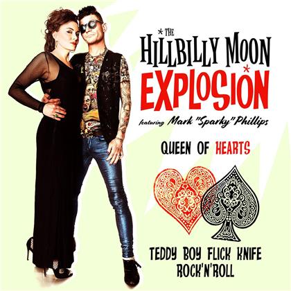 Hillbilly Moon Explosion - Queen Of Hearts (Red Vinyl, 7" Single)