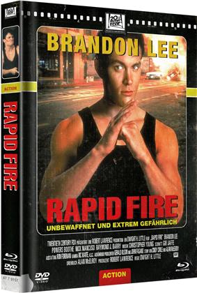 Rapid Fire (1992) (Cover D, Limited Edition, Mediabook, Blu-ray + DVD)