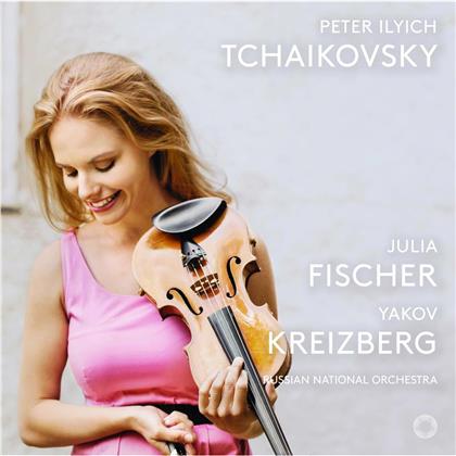 Peter Iljitsch Tschaikowsky (1840-1893), Yalov Kreiszberg, Julia Fischer & The Russian National Orchestra - Violin Concerto (2 LPs)
