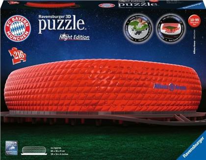 Allianz Arena bei Nacht - 216 Teile 3D-Puzzle