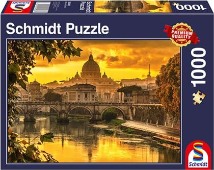 Goldenes Licht über Rom - 1000 Teile Puzzle