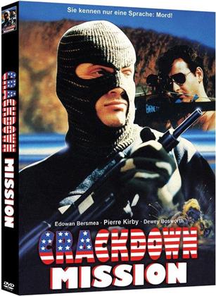Crackdown Mission (1988) (Cover B, Limited Edition, Mediabook, Uncut, 2 DVDs)