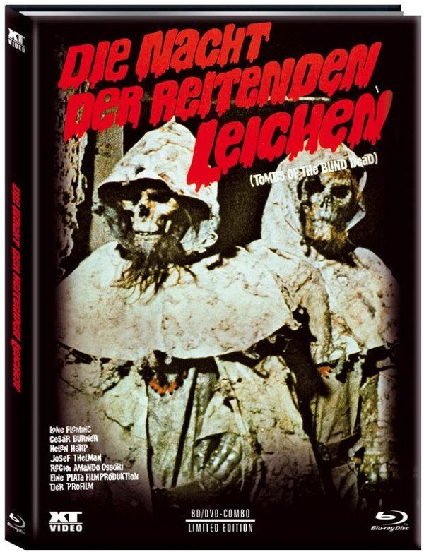 Die Nacht der reitenden Leichen (Wattiert, Limited Edition, Mediabook, 4 Blu-rays)