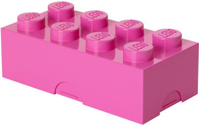 Room Copenhagen - Lego Classic Box With 8 Knobs In Medium Pink