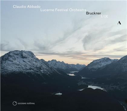 Anton Bruckner (1824-1896), Claudio Abbado & Lucerne Festival Orchestra - Symphonies Nos. 1 & 9 (2 CDs)