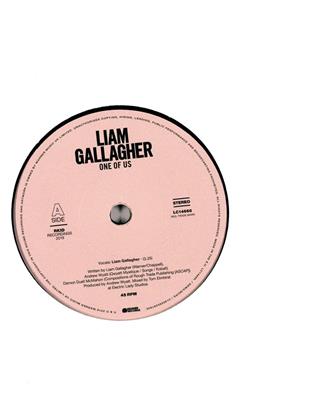 Liam Gallagher (Oasis/Beady Eye) - One Of Us (7" Single)