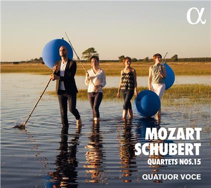 Quatuor Voce, Wolfgang Amadeus Mozart (1756-1791) & Franz Schubert (1797-1828) - Quartets 15