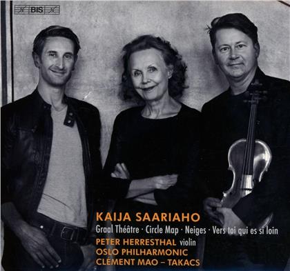 Kaija Saariaho (*1952), Clément Mao-Takacs, Peter Herresthal & Oslo Philharmonic - Circle Map / Graal Theatre / Neiges / Vers toi qui es si loin (Hybrid SACD)
