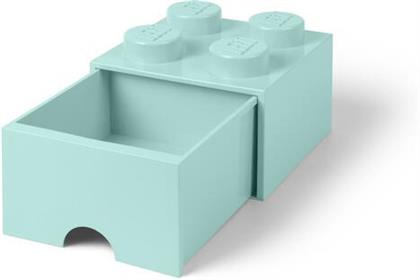 Room Copenhagen - Lego Brick Drawer 4 Knobs Aqua