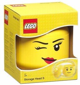 Room Copenhagen - Lego Small Winking Girl Storage Head