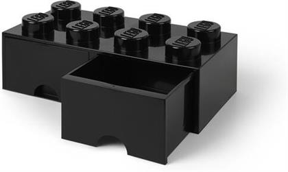 Room Copenhagen - Lego Brick Drawer 8 Knobs Black