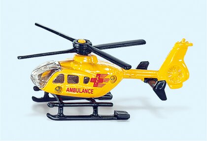 Rettungs Hubschrauber 1:87 - Siku Super, 1:87, Metall,
