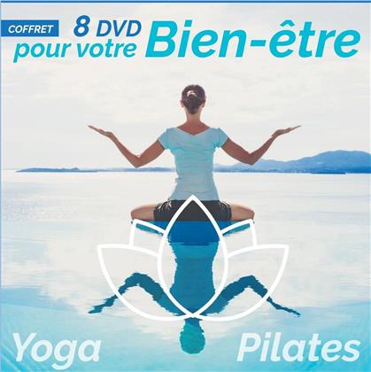 Coffret 8 DVD pour votre Bien être - Yoga Pilates (8 DVDs)