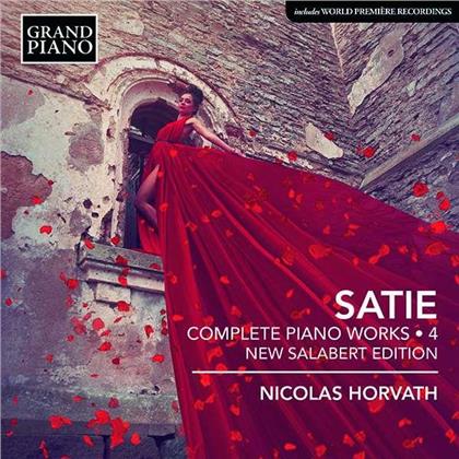 Erik Satie (1866-1925) & Nicolas Horvath - Complete Piano Works 4