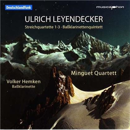 Minguet Quartett, Ulrich Leyendecker (*1946) & Volker Hemken - Streichquartett 1-3